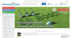 Desktop Screenshot of naradiprofesional.cz
